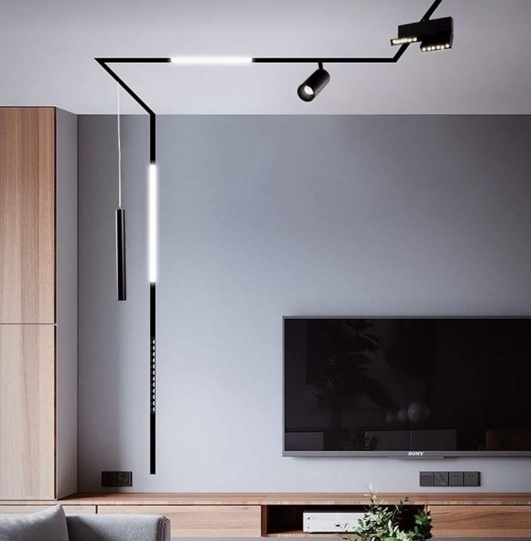 Como Iluminar con Rieles magnéticos