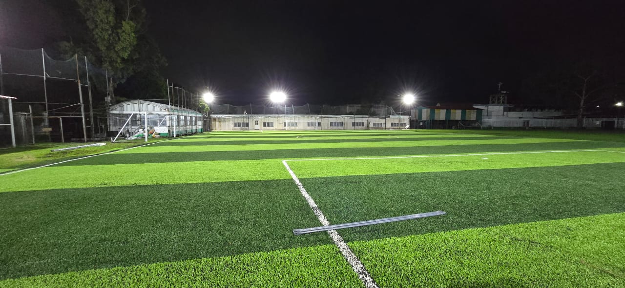 Iluminación profesional en cde fútbol